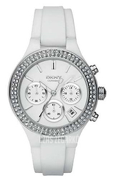 DKNY Broadway Czarny/Czeramiczna Ø42 mm NY8184