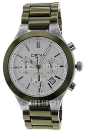 DKNY Chronograph Biały Ø46 mm NY8268