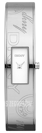 DKNY Bangle Biały/Stal NY8290