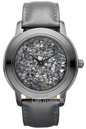 DKNY Glitz Szary/Skóra Ø43 mm NY8436