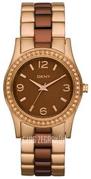 DKNY Crystal Brązowy/Stal Ø32 mm NY8447