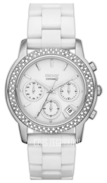 DKNY Ceramic Biały/Czeramiczna Ø38 mm NY8532