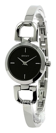 DKNY Bangle Czarny/Stal Ø24 mm NY8541