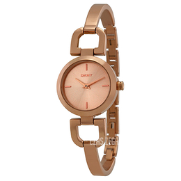 DKNY Dress Różowe złoto/Stal w kolorze różowego złota Ø24 mm NY8542