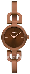 DKNY Brązowy/Stal Ø24 mm NY8544