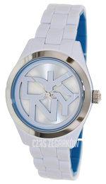 DKNY Plastic Srebrny/Plastik Ø38 mm NY8751