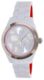 DKNY Plastic Srebrny/Plastik Ø38 mm NY8753