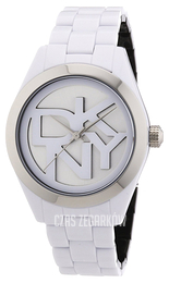 DKNY Plastic Srebrny/Plastik Ø38 mm NY8754