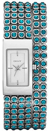DKNY Crystal Srebrny/Stal NY9153