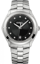 Ebel Classic Sport Czarny/Stal Ø40 mm 1215995