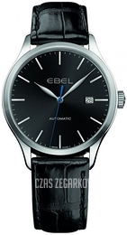 Ebel Classic 100 Czarny/Skóra Ø40 mm 1216089