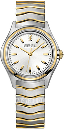 Ebel Wave Srebrny/18 karatowe żółte złoto Ø30 mm 1216195