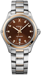 Ebel Discovery Brązowy/18 karatowe różowe złoto Ø33 mm 1216425