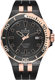 Edox Delfin Czarny/Guma Ø43 mm 80110-357NRCA-NIR