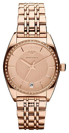 Emporio Armani Classic Zloty/Stal w kolorze różowego złota Ø31 mm AR0381