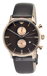 Emporio Armani Classic Brązowy/Skóra Ø40 mm AR0387