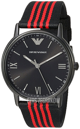 Emporio Armani Dress Czarny/Tkanina Ø43 mm AR11015