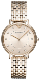 Emporio Armani Stal w kolorze różowego złota Ø32 mm AR11062