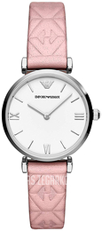 Emporio Armani Gianni Biały/Skóra Ø32 mm AR11205