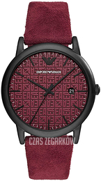 Emporio Armani Czerwony/Skóra Ø43 mm AR11273
