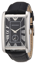 Emporio Armani Classic Czarny/Skóra AR1604