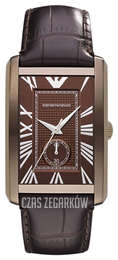 Emporio Armani Classic Brązowy/Skóra AR1606