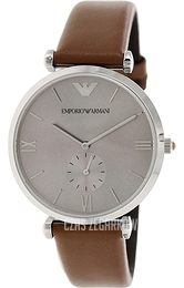 Emporio Armani Classic Srebrny/Skóra Ø40 mm AR1675