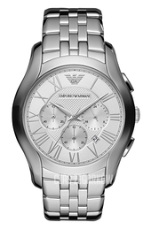 Emporio Armani Dress Srebrny/Stal Ø44.5 mm AR1702