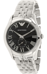 Emporio Armani Dress Czarny/Stal Ø43 mm AR1706