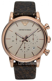 Emporio Armani Classic Szary/Skóra Ø41 mm AR1809
