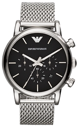 Emporio Armani Luigi Czarny/Stal Ø41 mm AR1811