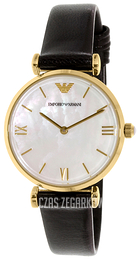 Emporio Armani Classic Biały/Skóra Ø32 mm AR1910