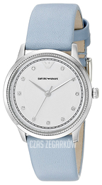 Emporio Armani Classic Biały/Skóra Ø30 mm AR1914