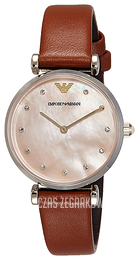 Emporio Armani Retro Różowy/Skóra Ø32 mm AR1960