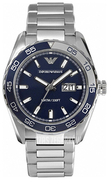 Emporio Armani Sportivo Niebieski/Stal Ø46 mm AR6048