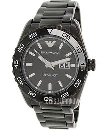 Emporio Armani Sportivo Czarny/Stal Ø46 mm AR6049