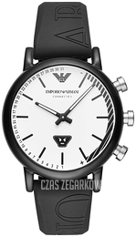 Emporio Armani Connected Biały/Guma Ø50 mm ART3022