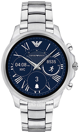 Emporio Armani Connected Niebieski/Stal Ø46 mm ART5000