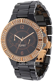 Esprit Collection Czarny/Czeramiczna Ø41 mm EL101332F07