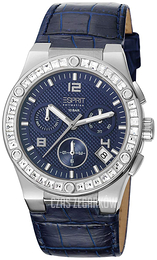 Esprit Collection Niebieski/Skóra Ø35 mm EL101822F03