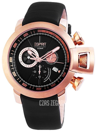 Esprit Collection Czarny/Skóra Ø45 mm EL101831F04