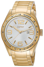 Esprit Dress Biały/Stal w odcieniu złota Ø45 mm ES104121006