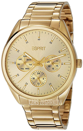 Esprit Glandora Żółte złoto/Stal w odcieniu złota Ø39 mm ES106262009