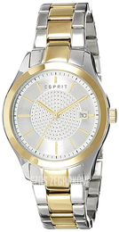 Esprit Dress Srebrny/Stal w odcieniu złota Ø36 mm ES107792002