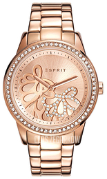 Esprit Dress Różowe złoto/Stal w kolorze różowego złota Ø36 mm ES108122006