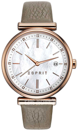 Esprit Dress Biały/Skóra Ø36 mm ES108542001