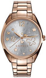 Esprit Dress Srebrny/Stal w kolorze różowego złota Ø38 mm ES108922003