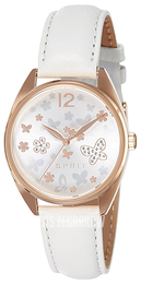 Esprit Dress Srebrny/Skóra Ø36 mm ES108922004