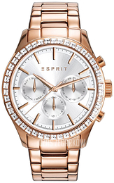 Esprit Sport Srebrny/Stal w kolorze różowego złota Ø38 mm ES109042003