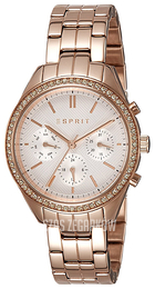 Esprit Srebrny/Stal w kolorze różowego złota Ø36 mm ES109232003
